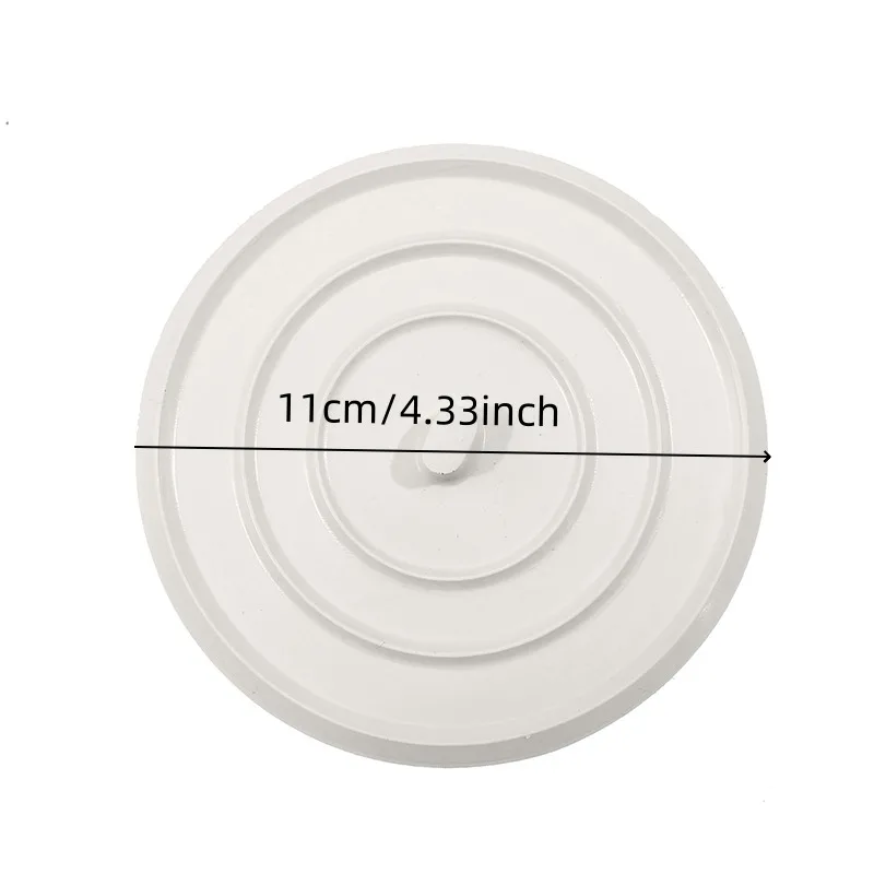 Plug Stopper Hair Drain Catcher Hair Drain Filter Floor Drain Hair Filter Floor Drain Hair Catcher Drain Hair Catcher 4-Inch Silicone Drain Plug