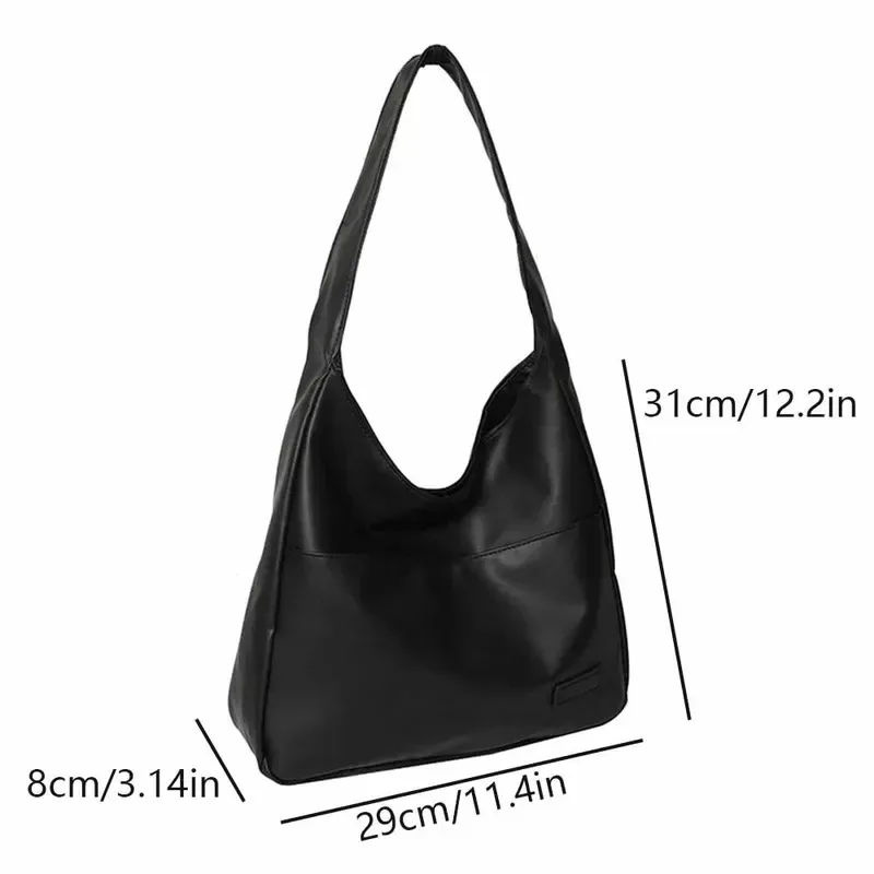 Fashionable Retro Style Large Capacity Casual Shoulder Handbag