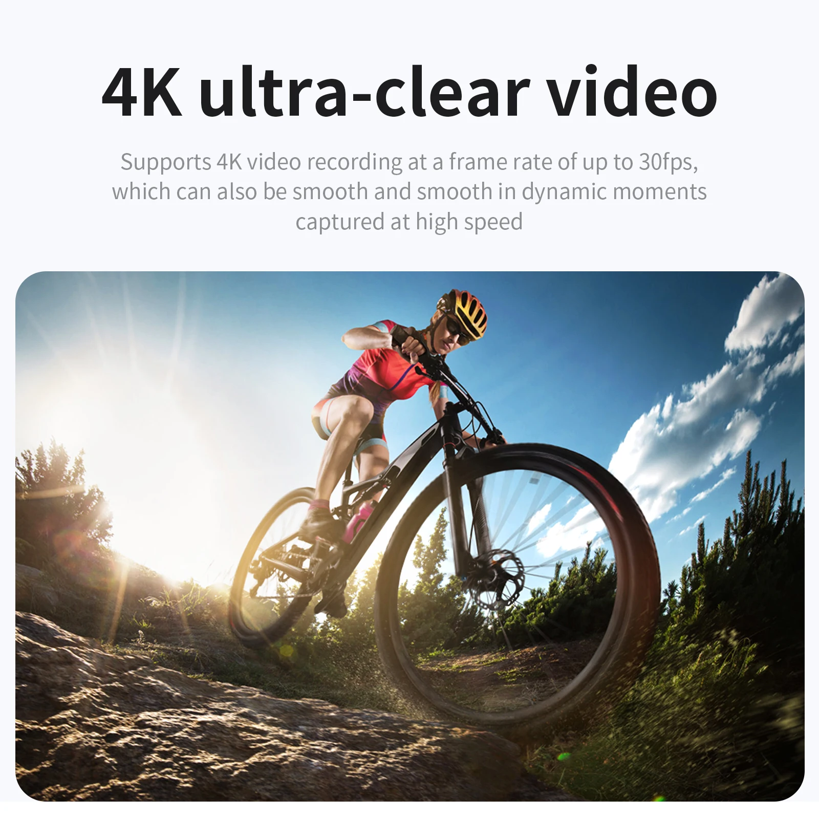 프로 헬멧 비디오 녹화 스포츠 카메라, V8 액션 카메라, 4K 울트라 HD, 30fps 와이파이, 1.5 인치, 170D, 10M 방수, Hero 10 스포츠 캠