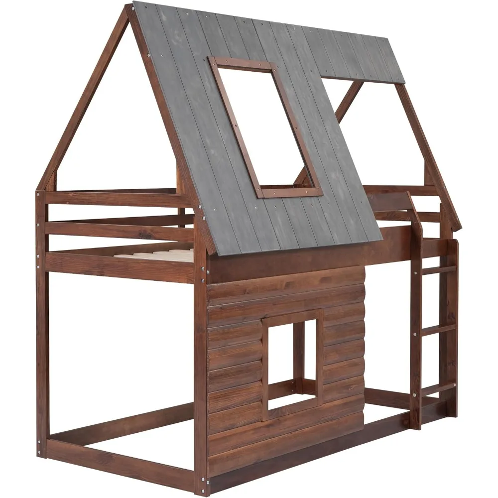 House Bunk Bed Frame 3