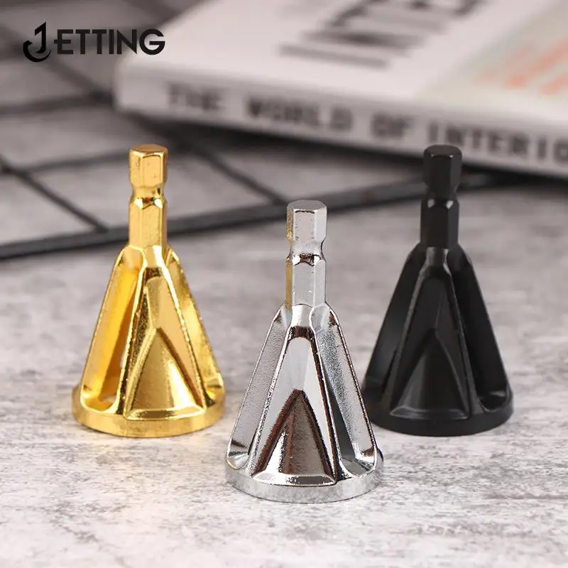

Stainless Steel Copper Screw Fast Remove Burr Tools Bit 28mm Deburring External Chamfer Tool Metal Hex Drill Six Slots