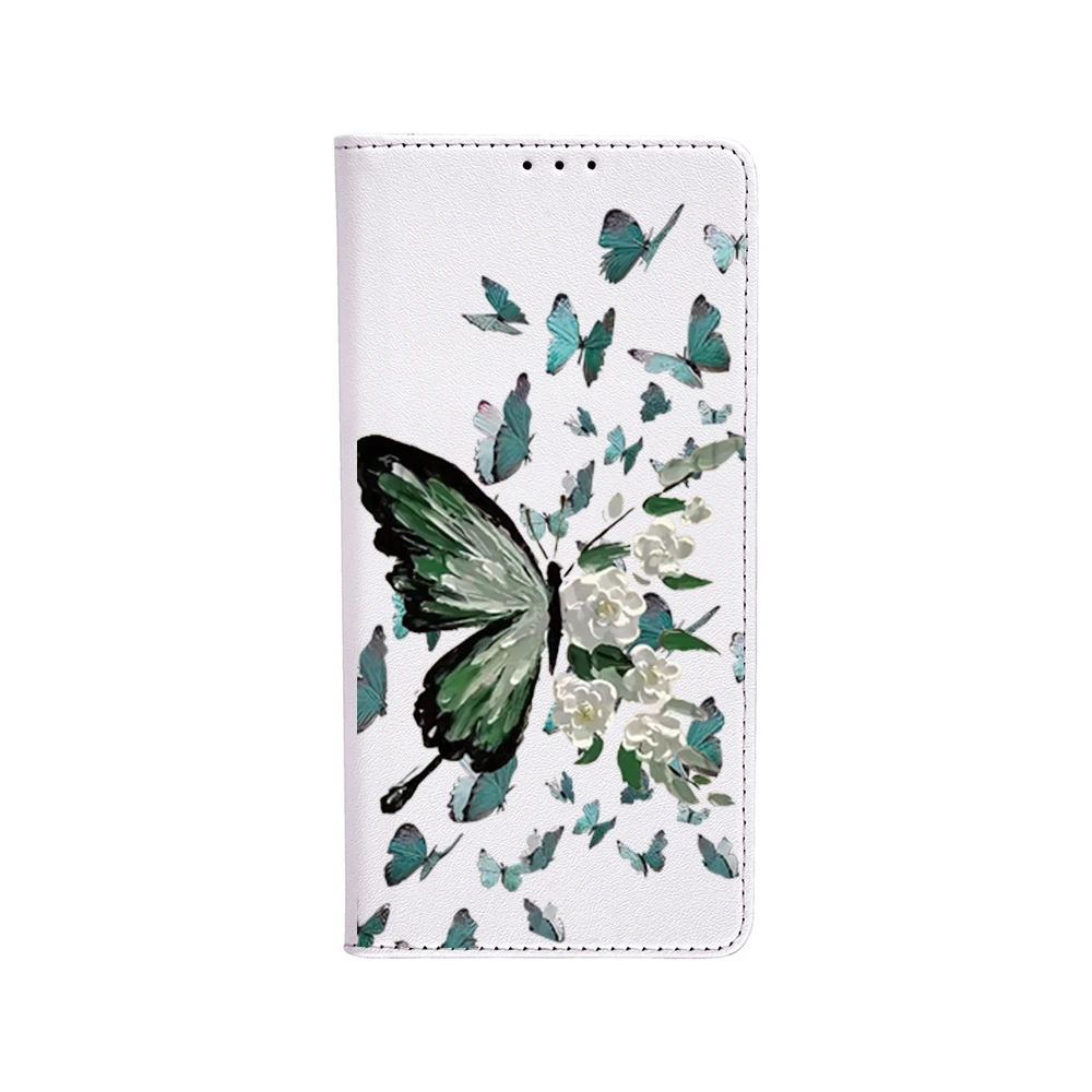 Magnetic Leather Painted Pattern Wallet Phone Case