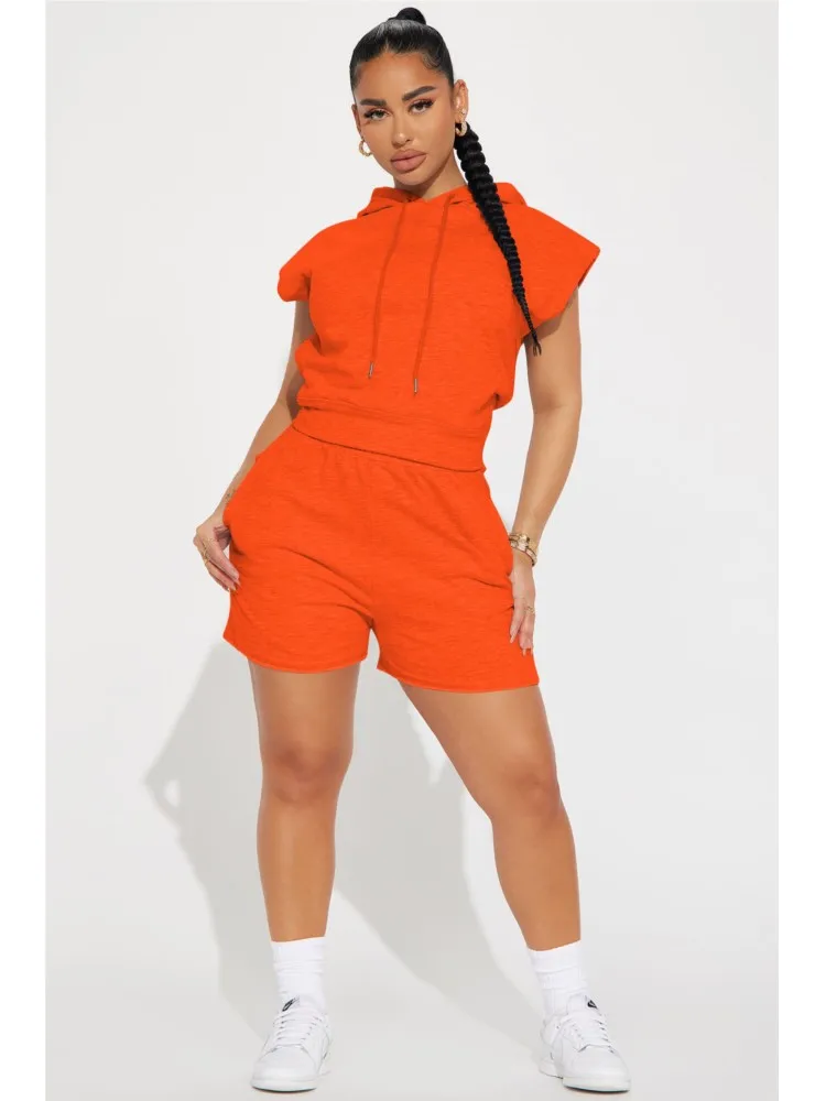 أطقم رياضية غير رسمية على الموضة للنساء 2025 شورت...