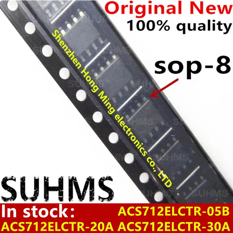 RELAND SUN ACS712ELCTR-30A Stromsensor – 2 Stück Produktbild-Vorschau 3