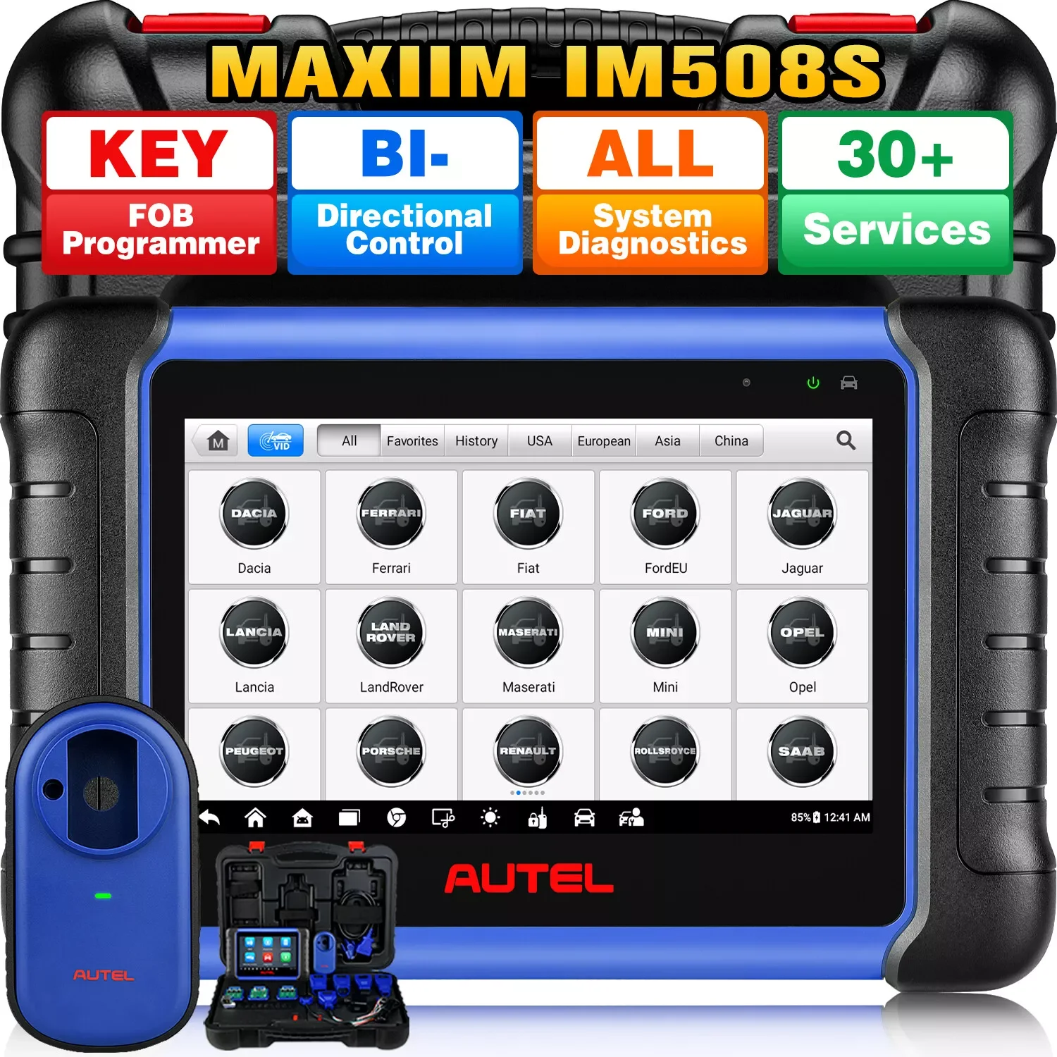 Autel MaxiIM IM508S XP400PRO IM508SPRO IMMO outil de Diagnostic de programmation de clé OBD2 programmeur de clé de Scanner automobile automatique PK IM608