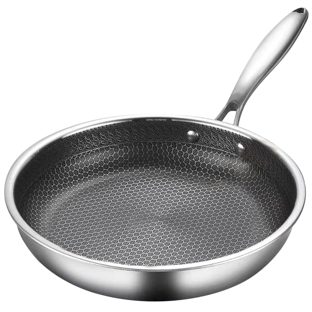 Frigideira-de-a-o-inoxid-vel-26cm-favo-de-mel-gr-o-restaurante ...