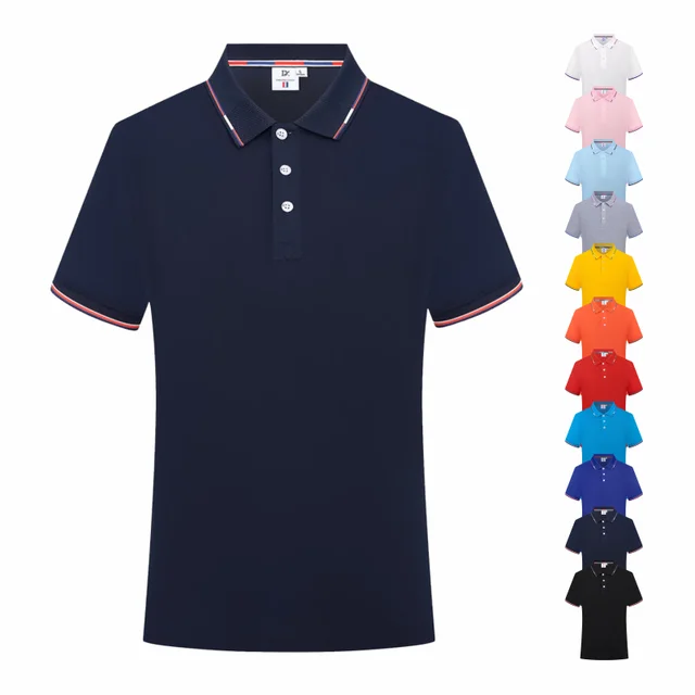 Polo à Manches Courtes Décontracté pour Homme, Streetwear, Mode, Solide, Revers, Grande Taille, Nouvelle Collection Été 1