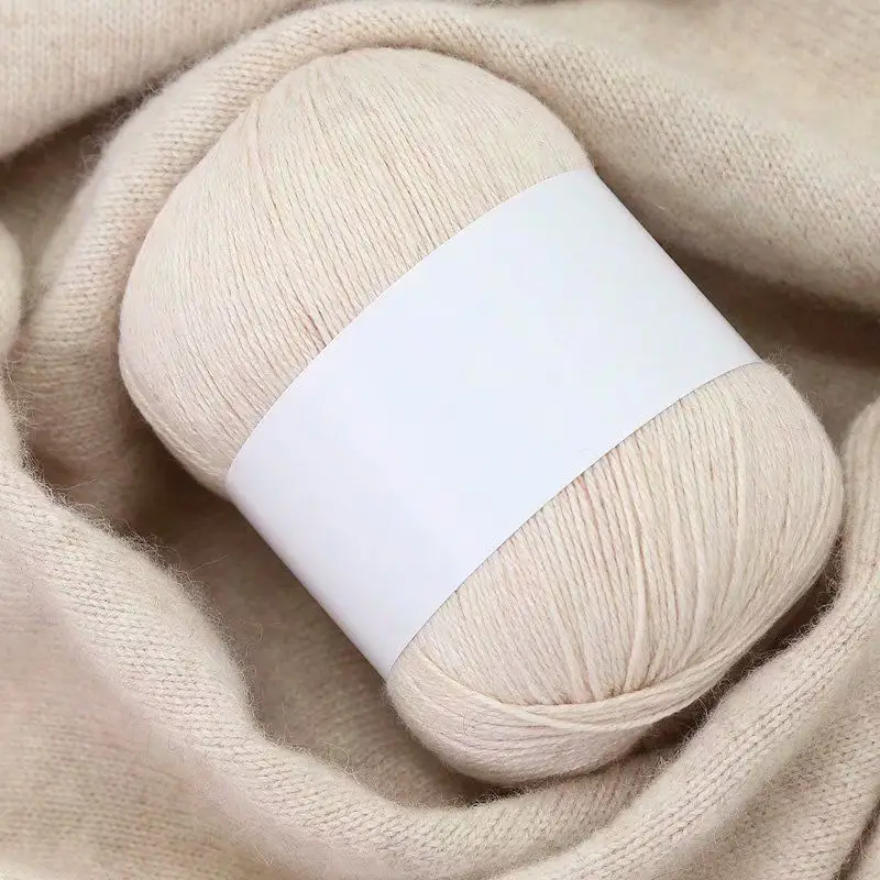 50g/Ball Plush Cashmere Wool Yarn Hand-knitted Cashmere Knitting Wool For Scarf Baby Anti-pilling Yarn 4