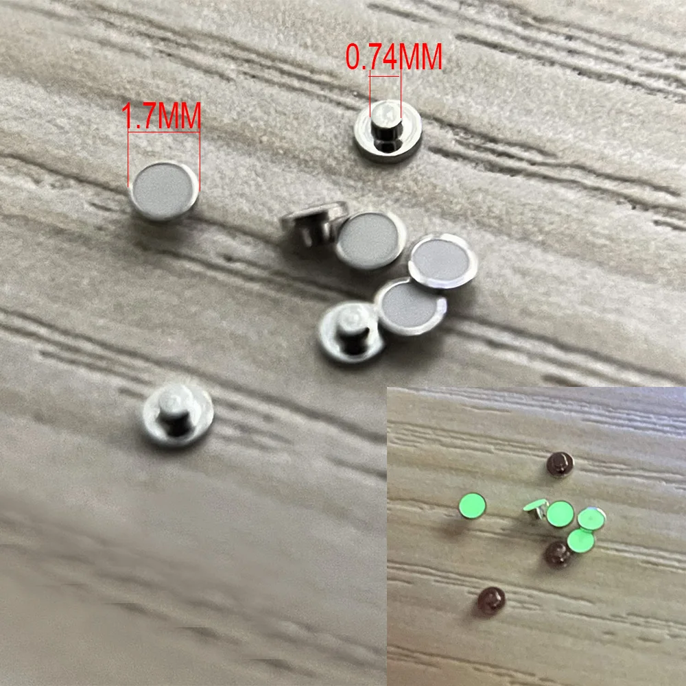 Watch Accessories Replace The Old Model Of OMG Seamaster 300 600 Outer Ring Luminous Pearl Bezel Insert Green Luminous bead