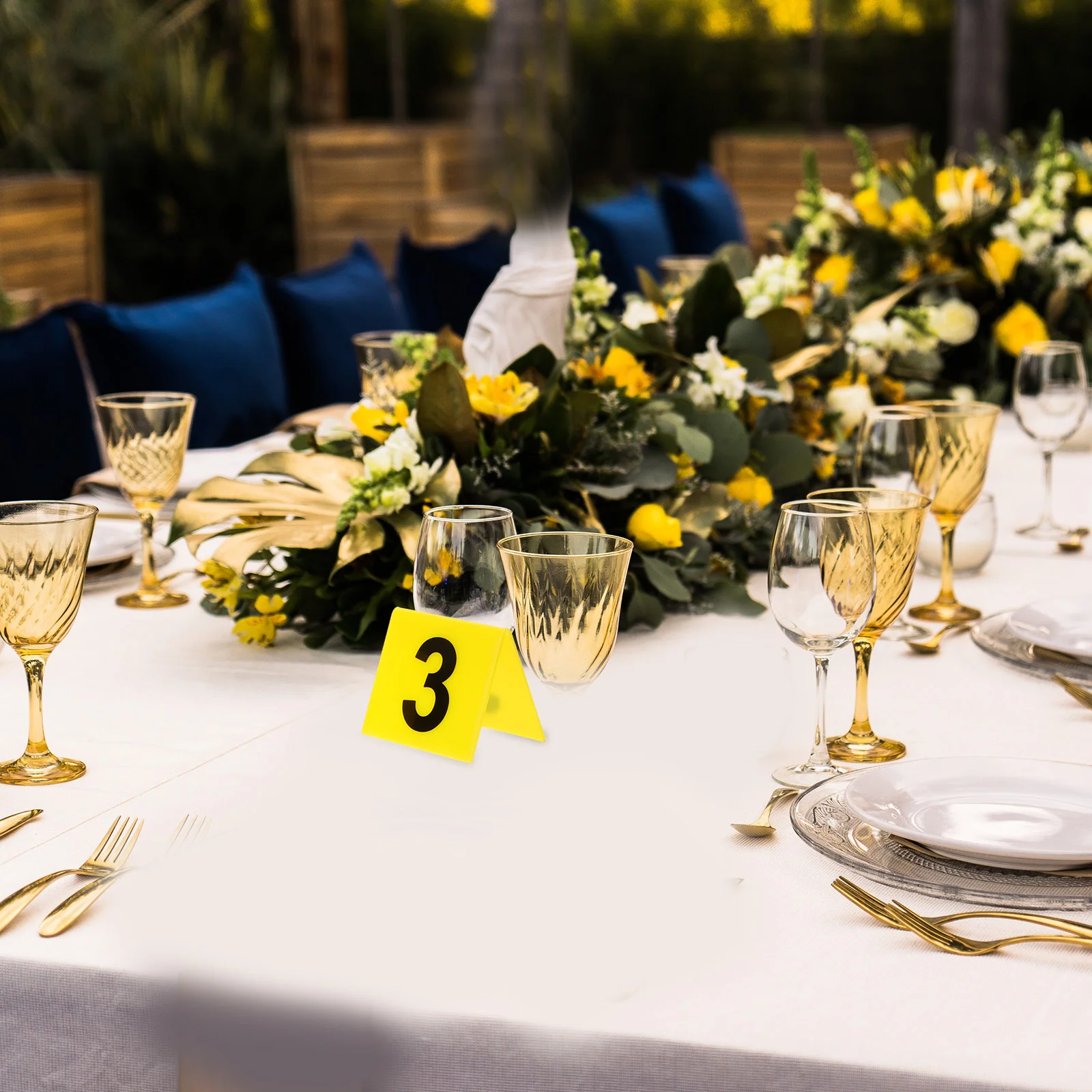 Place Cards Wedding Table Numbers Acrylic Sign Holders Crime Scene Markers Signage Wedding Banquet Restaurant Table Evidence Acrylic Marker Game Crime Scene Markers Double Sided Number Numbers