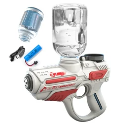 Electric Automatic Water Gun Outdoor Beach Water Soaker Large Capacity Toys Swimming Pool Summer Toy Kid Gifts