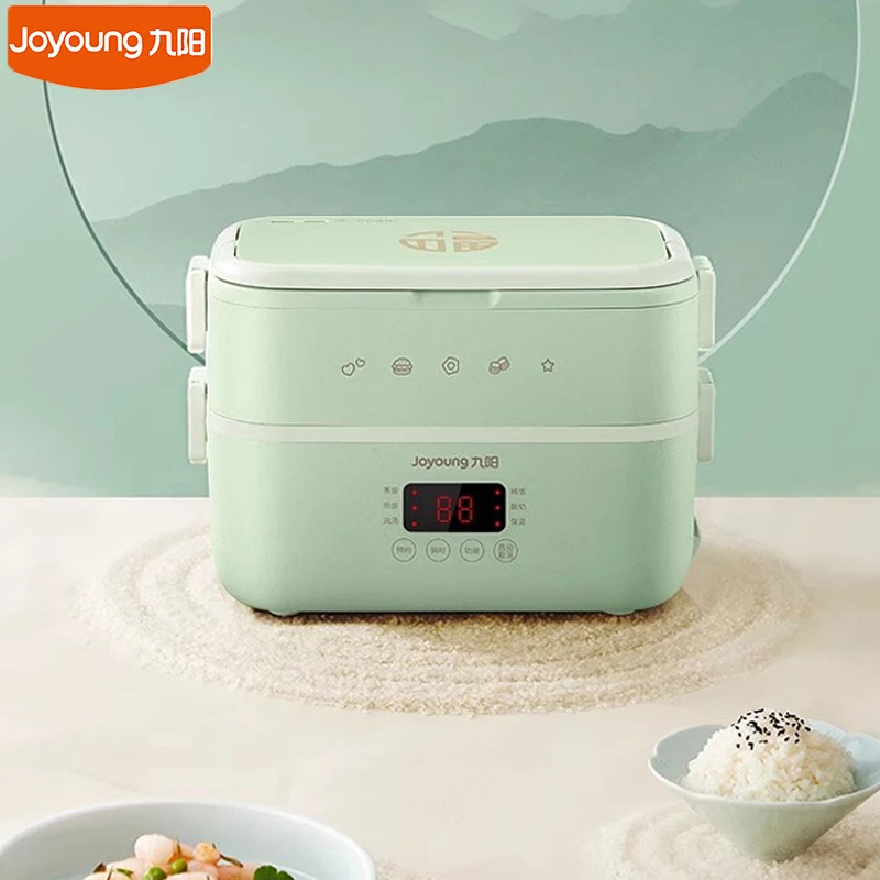 

Joyoung 1.5L Heat Preservation Portable Electric Lunch Box Food Warmer Container Automatic Mini Rice Cooker Electric Bento Box