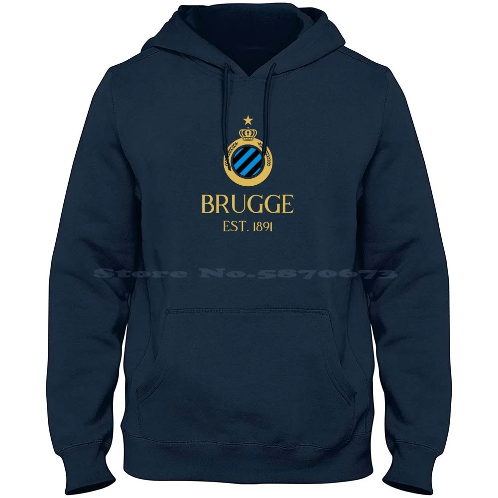 

Brugge Gold Alt 100% Cotton Hoodie Club Brugge Kv Club Bruges Belgium Belgian Football Belgian Soccer Belgian First