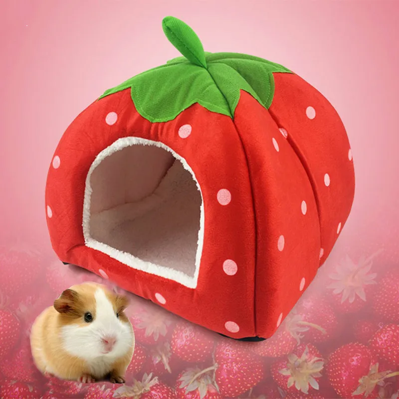 

Small Pet Animal Guinea Pig Hamster Bed House Nest Winter Bed House Nest Warm Squirrel Hedgehog Rabbit Chinchilla rabbit cage