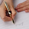 Multifunctional Decompression Finger Rotate Luminous Gyro Pens Toy Fidgets Spinner LED Light Ballpoint Pen Metal Gyro Pen Gift 4