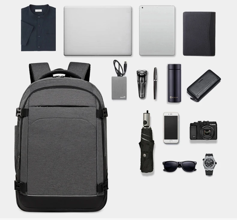 Men's Business Backpack 2023 New Multifunction USB Charging Bag For Male Rucksack Laptop Bagpack 15.6 Inches Luxury Unisex