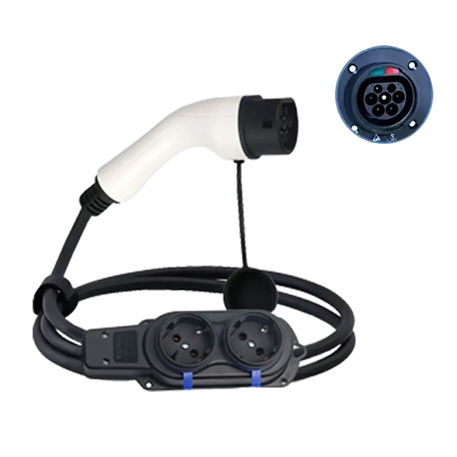 Фото Автомобильное разрядное устройство SUSUTOO IEC62196 типа 2 для MG MG4 MG5 KIA Hyundai IONIQ5 IONIQ6 EV V2L стандартное зарядное устройство для грузоподъемности транспортного средства Тип 2 №1