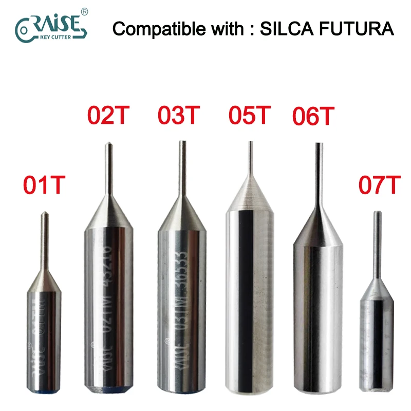 RAISE Tracer Point 01T 02T 03T 05T 06T 07T Kompatibel mit der SILCA FUTURA Schlüsselkopiermaschine