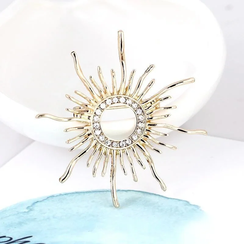 金色のコルダ　ピンズ　5点セット High Quality Sun Shape Brooch For Women Men Prong Setting
