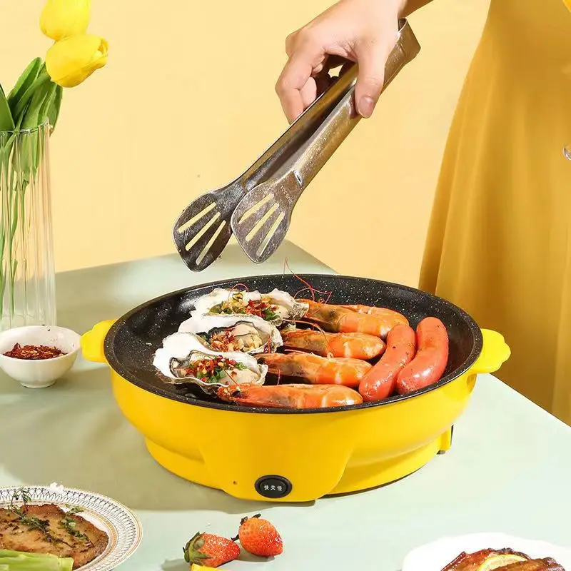 Roasting Pan Frying Pan Multi-Functional Ceramic Non-Stick Pan Flat Bottom  Pancake Maker Barbecue Plate