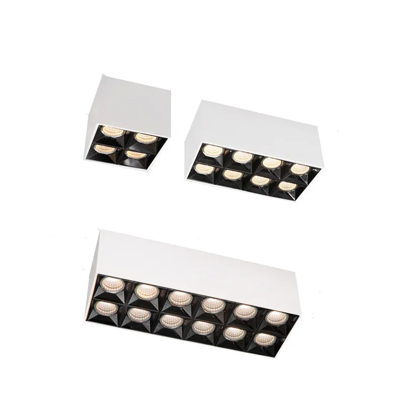 

Surface Mounted Ceiling Anti-Glare COB Downlights Lighting Living Room Lamp AC110 220V Indoor Bedroom Spot Lights Spot Kitchen