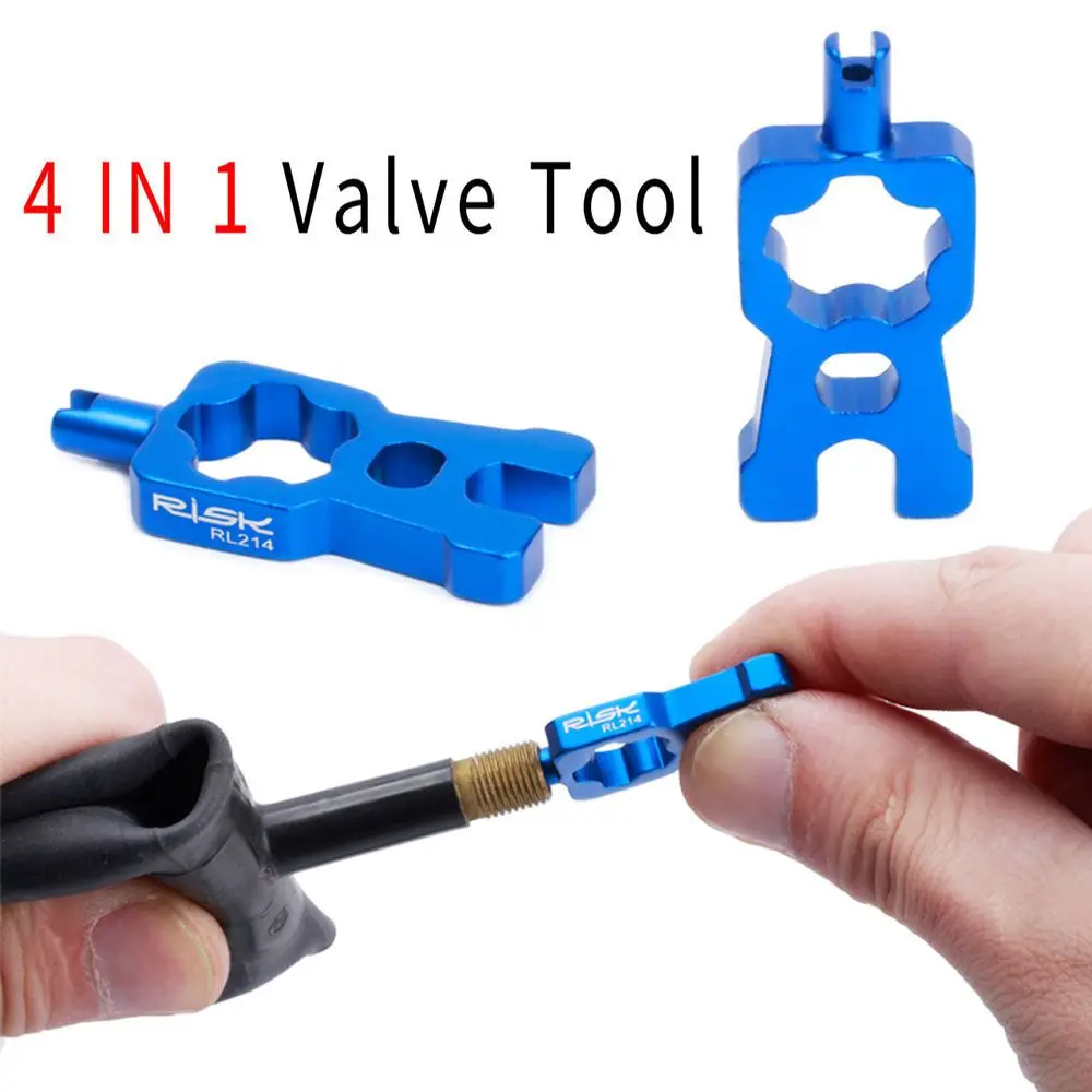 

Mountain Bike Double-head Aluminum alloy Tubeless Gas Valves Tools Disassembly Tackle Removal Tool Valve Core Remover