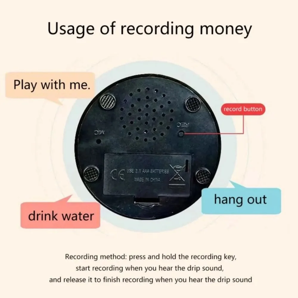 8PCS Dog Communication Buttons Voice Recording Button for Pet Training Buzzer 30 Second Record Playback Funny Gift for Talking 6