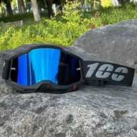 100 lunettes de Moto hommes lunettes de Motocross casque MX Moto Dirt Bike ATV Ski Sports de plein air verre Scooter Googles masque cyclisme 2