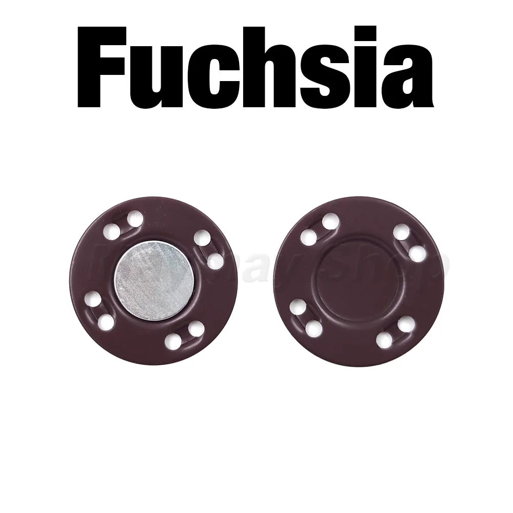 Magnetic Button Set: 5 Pairs for Clothing and Craft Decoration