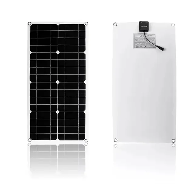 Solor Panel Flexible Power Bank Solar Cell Kit 12V-18V Controller Solar Plate For Solar Camping RV Car Fast Battery Charger 2