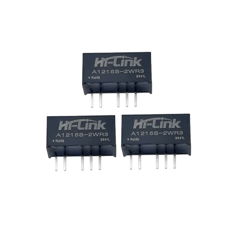 Hi-Link Dual Output 2W 3.3V/5V/9V/12V/15V/24V A1205S-2WR3 A1212S-2WR3 A1224S-2WR3 DC-DC Power Supply Converter Module