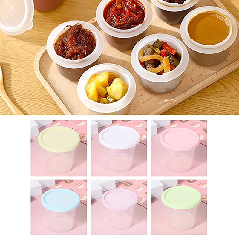 

1Pcs Mini Plastic Sauce Squeeze Bottle Seasoning Box Salad Dressing Containers For Outdoor Barbecue Bento Lunch Box Accessories