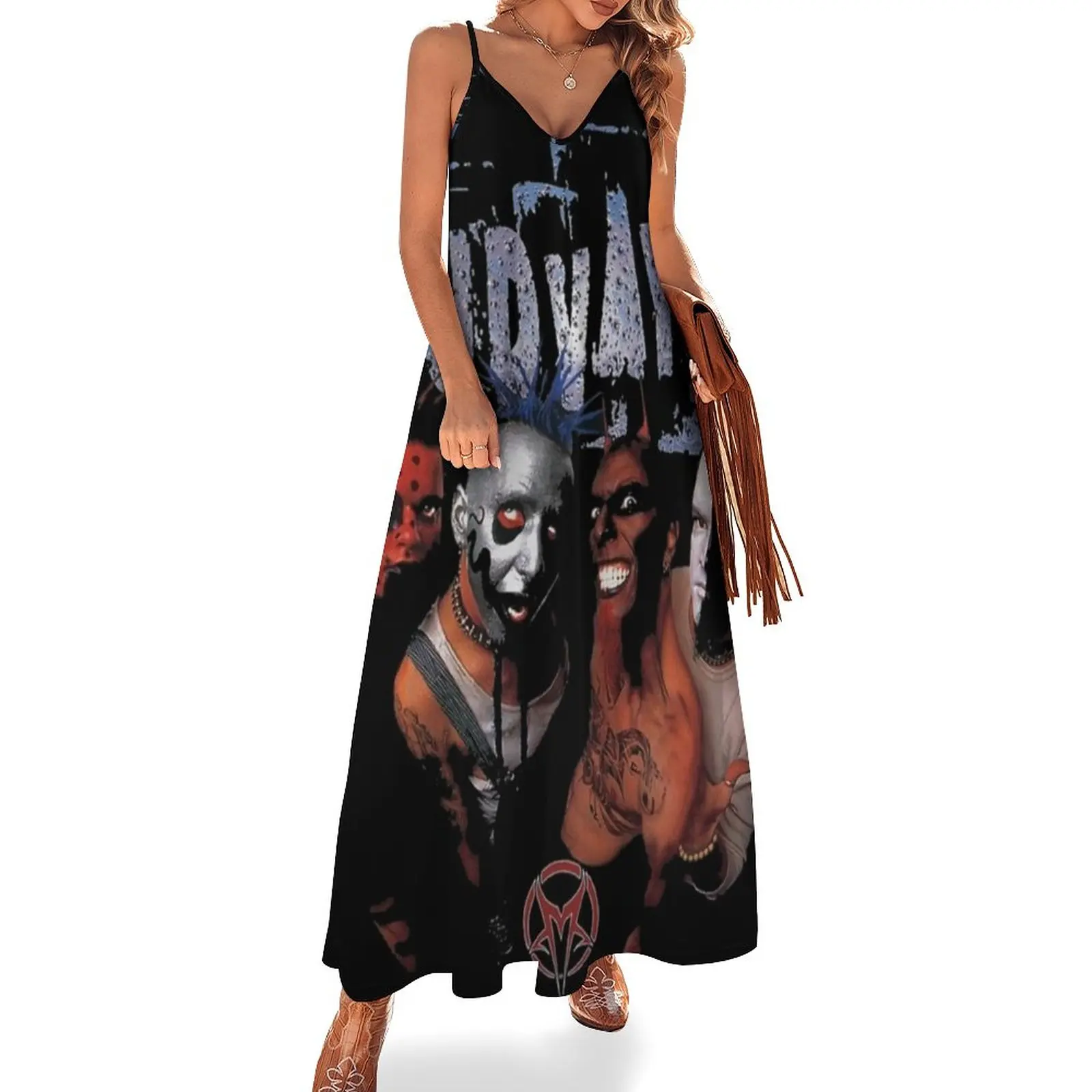 

mudvayne band heavy metal mudvayne mudvayne Classic Sleeveless Dress prom dress 2024 women dresses