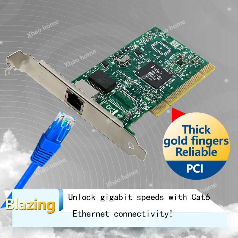 Intel I82545 기가비트 PCI 네트워크 카드용 - 10/100/1000Mbps RJ45 이더넷 어댑터 서버/데스크탑 - 고성능 NIC 1G