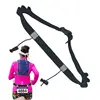 Marathon Race Number Belt Elastic Race Belt Running Hydration Belt With Gel Holder Lightweight Breathable For TriathlonMarathon 1