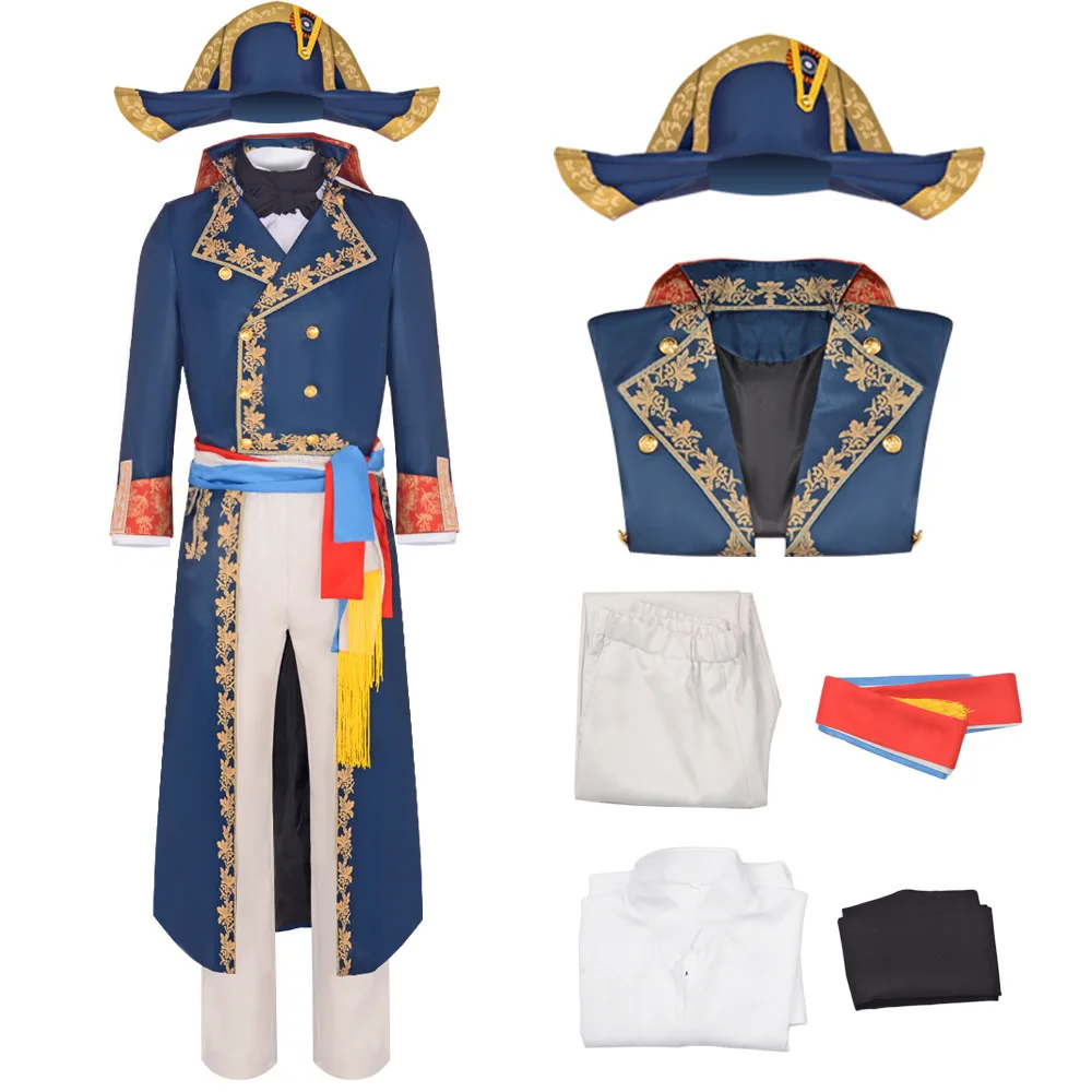 Chapeau Bicorne Napoléon Capitaine Français - Cosplay Laine, Neuf, Cadeau