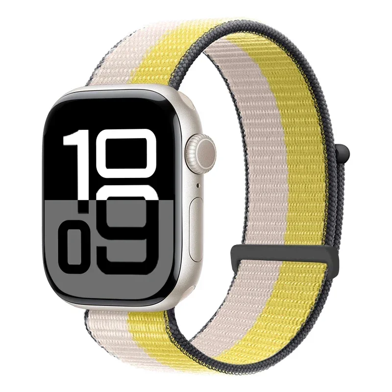 Nylon Loop Smart Watch Band Strap - Adjustable and Stylish Bracelet