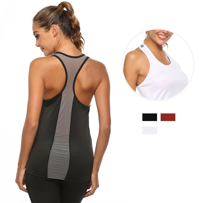 🖤 Women's Quick-Dry Yoga Tank Top – Breathable Sleeveless Vest