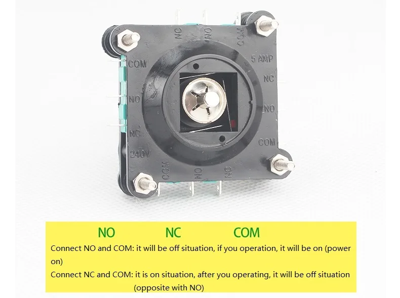 Joystick Switch CV4-YQ-04R2G 2 Direction 4 Direction Universal Direction Rocker Switch Momentary Monolever Switch