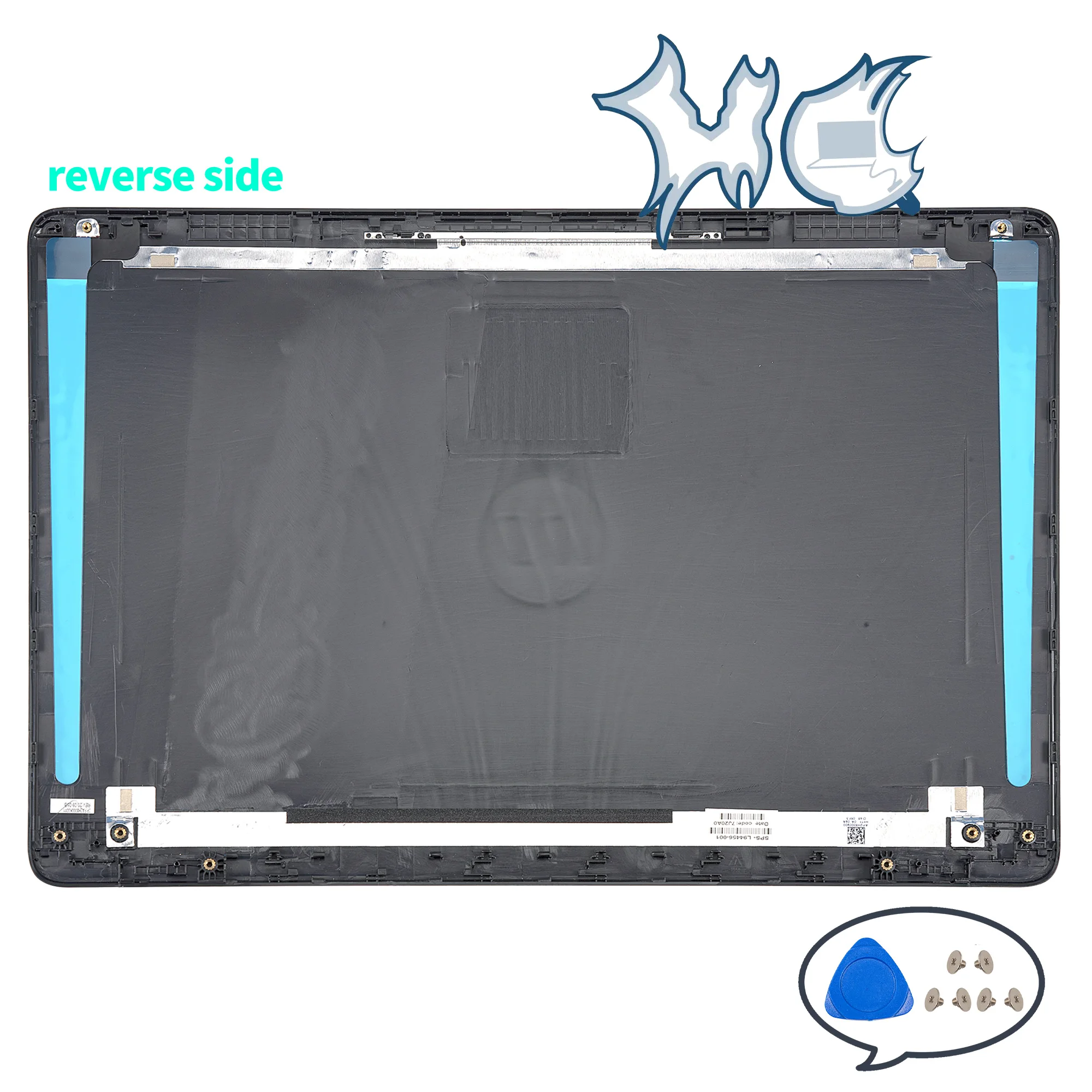 TPN-C139 LCD 후면 커버, 전면 베젤 키보드 하단 힌지 커버 교체, 노트북 부품, 15-DW 15S-DU 15S-DY 250 G8