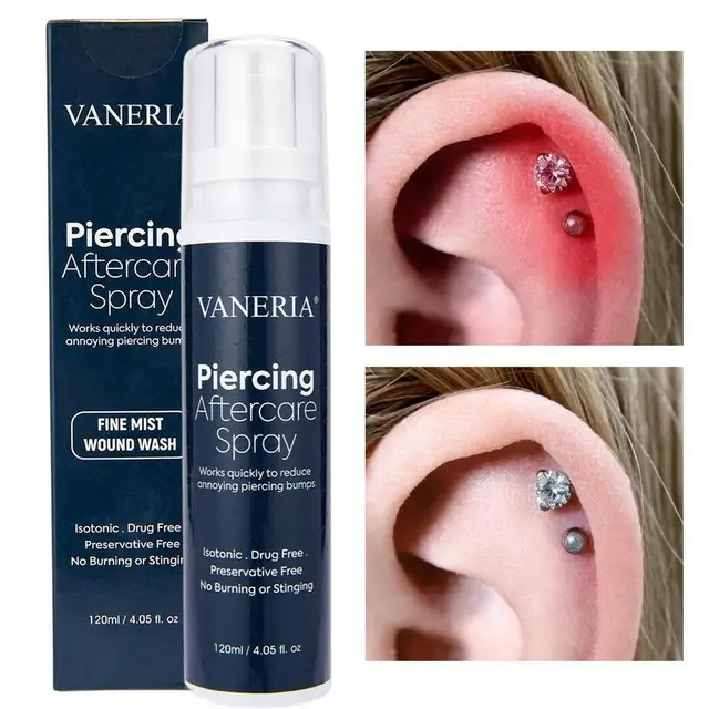 Piercing Fine Mist Spray: A gentle solution for healthy and hygienic piercings