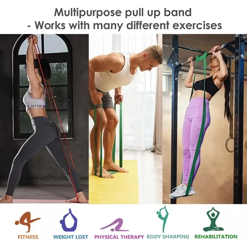 5~130lbs Fitness Resistance Band Bodybuilding Bar Boxing Agility Training Yoga Workout Gym Equipment Home Woman Man Pilates resistance bands,resistance band,resistance strap