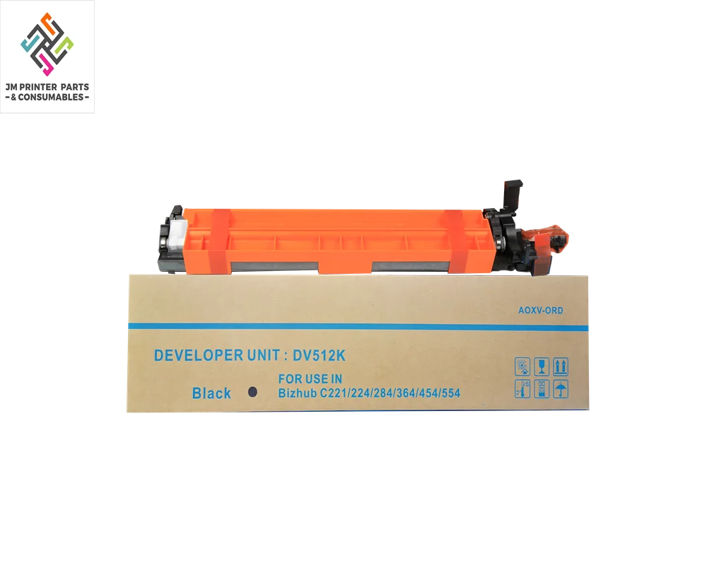 1PCS DV512 C224 C284 Developer Powder For Konica Minolta C224 284 364 454 554 C284 C364 C454 C554 C554e High Quality Import