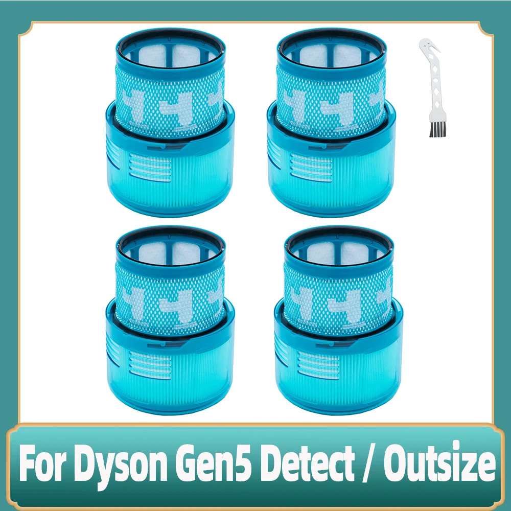 Compatível com o Aspirador de pó Dyson Gen5 Detectoutsize Filtro Traseiro Acessórios de Reposição Peças Sobressalentes