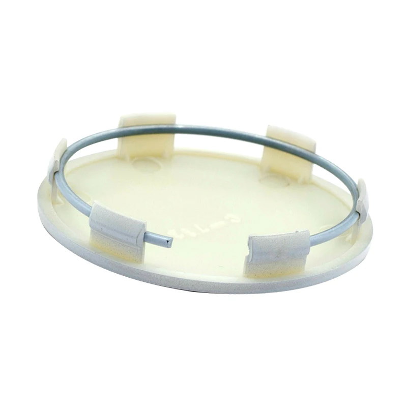White 4pcs/Set Car 65mm Wheel Center Hub Cap Fit for TE37 17" & 18" RE30 CE28n 18"