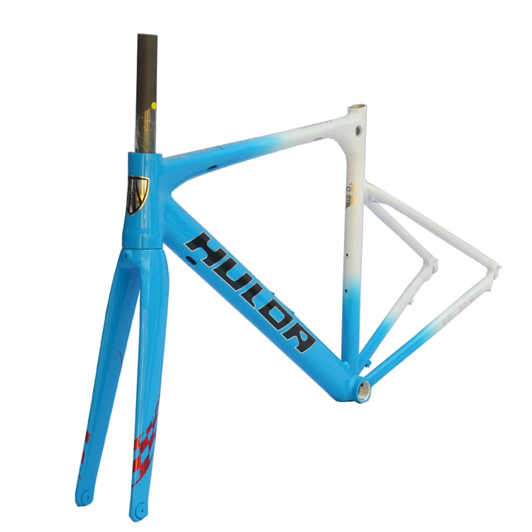 

2022 New Road Racing Aluminum Alloy factory price full Aluminum cycling road bicycle frames carbon fiber front fork