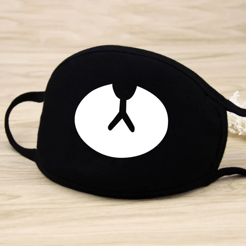 Unisex Black Reusable Cotton Face Mask – Dustproof, Washable, Stylish Mask