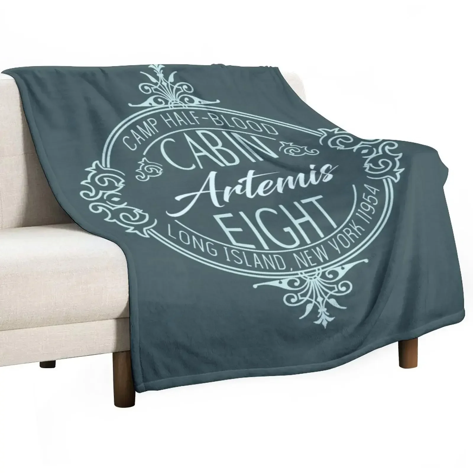 

Artemis Cabin 8 Throw Blanket halloween Furrys Blankets