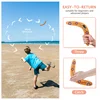 Kangaroo Throwback V Shaped Boomerang Flying Disc Throw Catch Outdoor Game kids toys Parent-child interactive game props 5