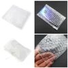 50Pcs Plastic Protective Wrap Envelope White Bubble Foam Packing Bags PE Clear Bubble Bag Shockproof Bag Double Film Cushioning 2